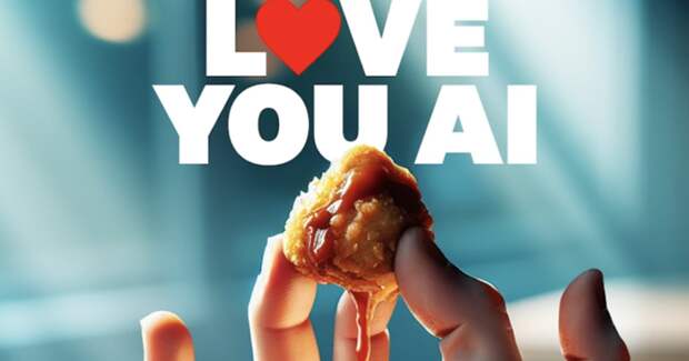 KFC обыграла множество пальцев от ИИ в своей рекламе