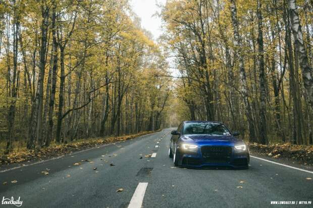 bagged audi a5 sportback 4
