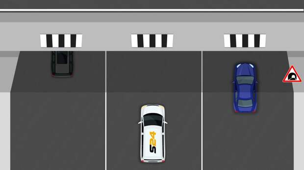 Этот билет экзамена в ГАИ сбивает с толку водителей из-за редкой разметки: помните, что она означает?