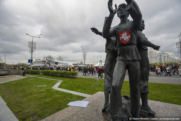 Беларусь, протесты 25 октября.