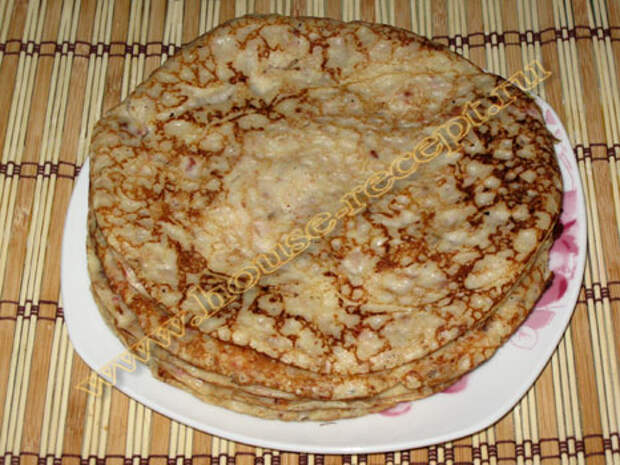 Готовые блины на блинный торт