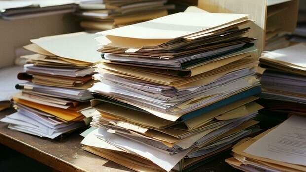 Документы на столе / Фото: создано в нейросети