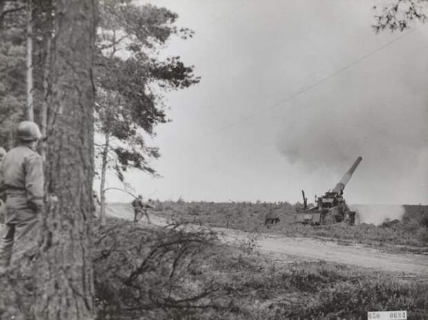 Пушка Atomic Annie в Восточной Германии