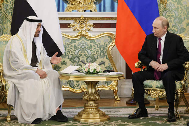 Путин: Россия признательна ОАЭ за обеспечение проведения переговоров в Абу-Даби