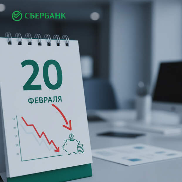 Сбербанк с 20 февраля снижает ставки по накопительным счетам