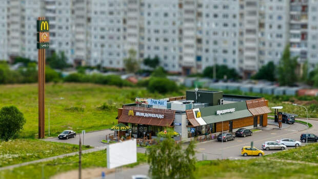 Игрушечная родина: городские пейзажи России в объективе tilt-shift