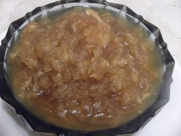 Яблочный конфитюр