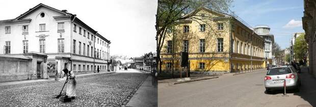 Фотографии, идеально запечатлевшие, как изменилась Москва за 100 лет