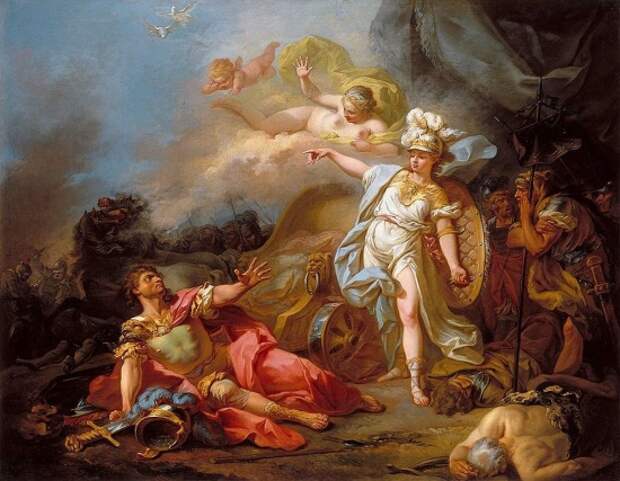 художник Жак-Луи Давид (Jacques-Louis David) картины – 01