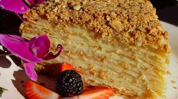 Секреты рецепты вкусного торта «Наполеон», как советские времена