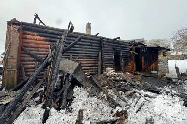 Ночной пожар в Ивановской области унес жизнь 58-летнего мужчины