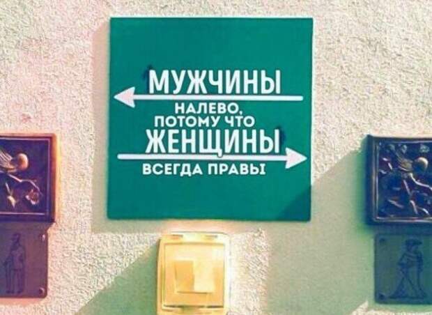 Креативные таблички и двери туалетов: нет банальным "М" и "Ж" вывески, креатив, таблички, туалет, юмор