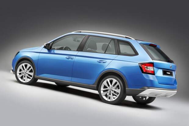 Skoda официально представила Fabia Combi Scoutline