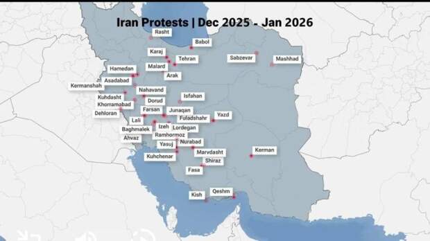 Аналитика! Что творится в Иране? Десятки городов в огне протестов