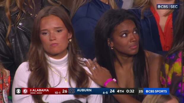 Auburn Fan Reaction Alabama Iron Bowl