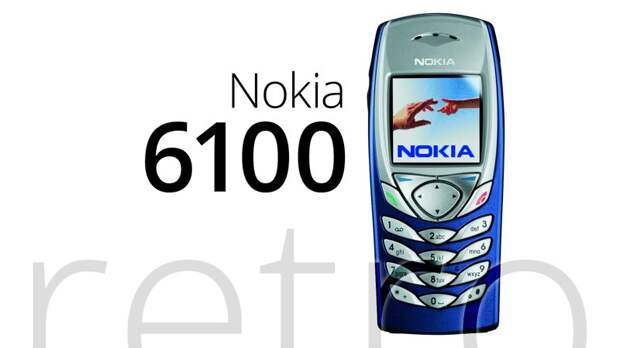 Nokia 6100 ностальгия, сотовые, телефоны, техника