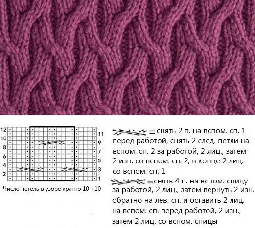 Двусторонние ажурные узоры спицами и крючком для шарфов и палантинов... Нереально красиво!