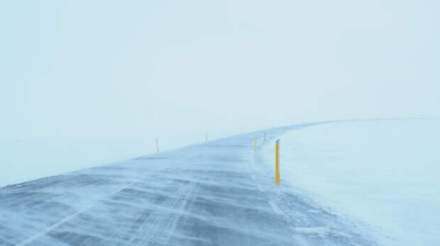 Дорога на плато Ай-Петри со стороны Ялты временно перекрыта из-за снега