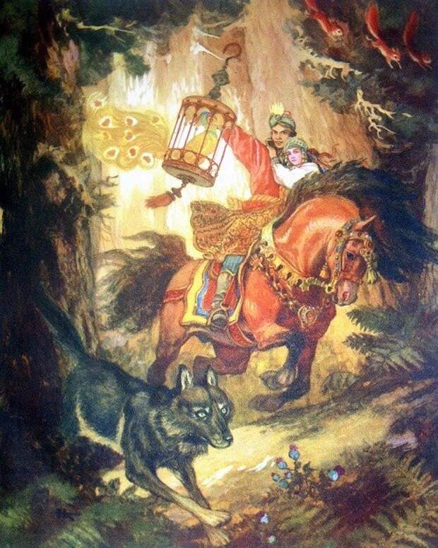 Русские волшебные сказки в иллюстрациях художника Н.М. Кочергина