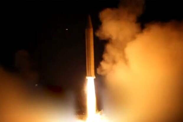 В Иране опубликовали видео ракетного удара по Израилю