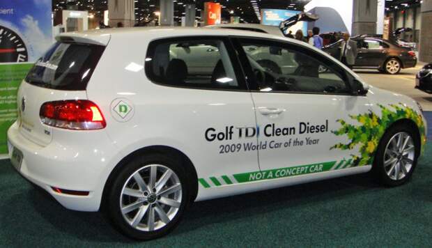 VW Golf рекламировался в 2010 году как «чистый дизель». На самом деле — нет