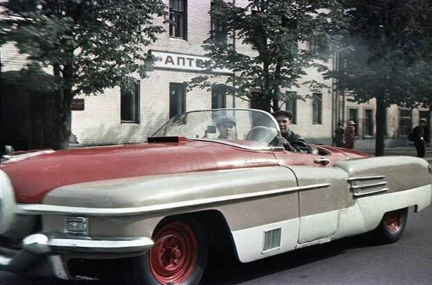 Архивные фотографии чемпионата СССР по автомобильным гонкам 1956 года авто, автомобили, автоспорт, архив, гонка, гонки, история, ретро фото