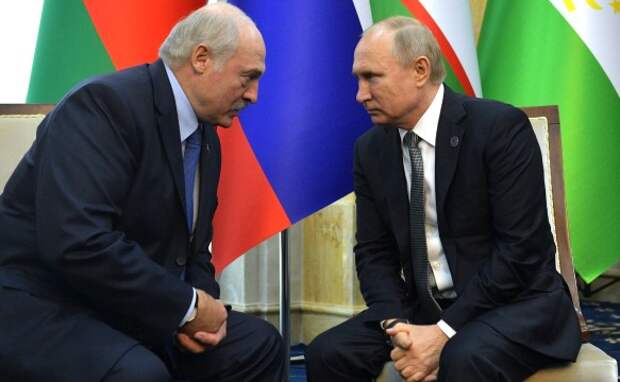 Путин и Лукашенко; Беларусь; 2019. Фото: Globallookpress