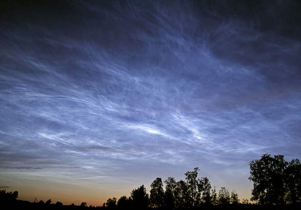 Серебристые (ночные светящиеся) облака
