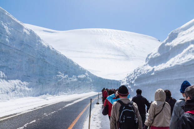 Tateyama Kurobe Alpine: снежный маршрут