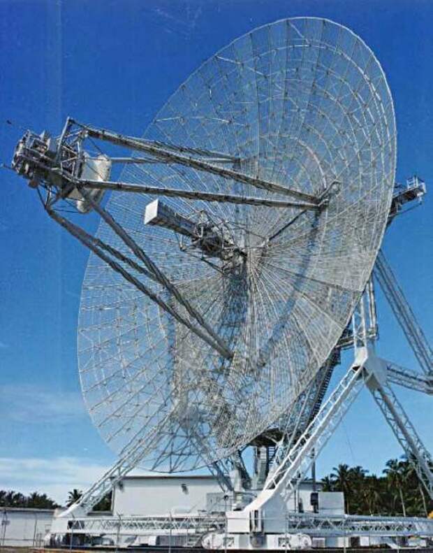 Антенна радара дальнего действия, используется для отслеживания космических объектов и баллистических ракет