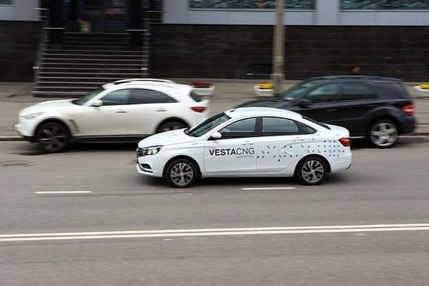 Минэнерго завершило испытания газовой LADA Vesta CNG