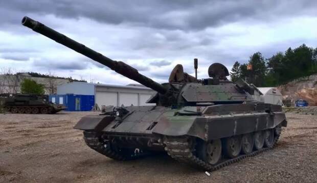 Словенский M-55S, представляющий собой глубокую модернизацию Т-55