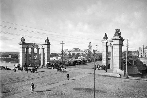 1931 год. Москва. Бородинский мост.
