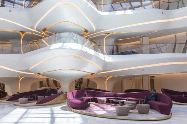 Дизайн отеля Opus в Дубае от Zaha Hadid Architects