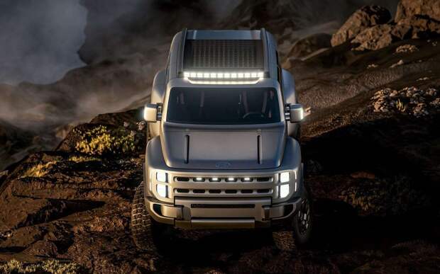 Hyundai показал новый рамный внедорожник с футуристичным дизайном