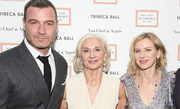 Наоми Уоттс и Лив Шрайбер воссоединились на балу Tribeca