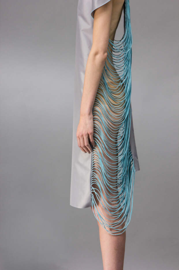 Оригинальный взгляд на обработку ткани от дизайнера Зиты Мерени (Zita Merenyi).