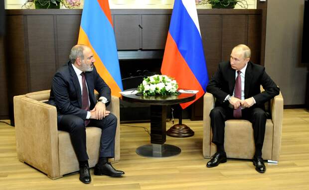 Путин проведет встречу с Пашиняном 8 мая