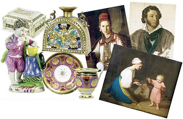 Коллекция Вишневской и Ростроповича в Константиновском дворце