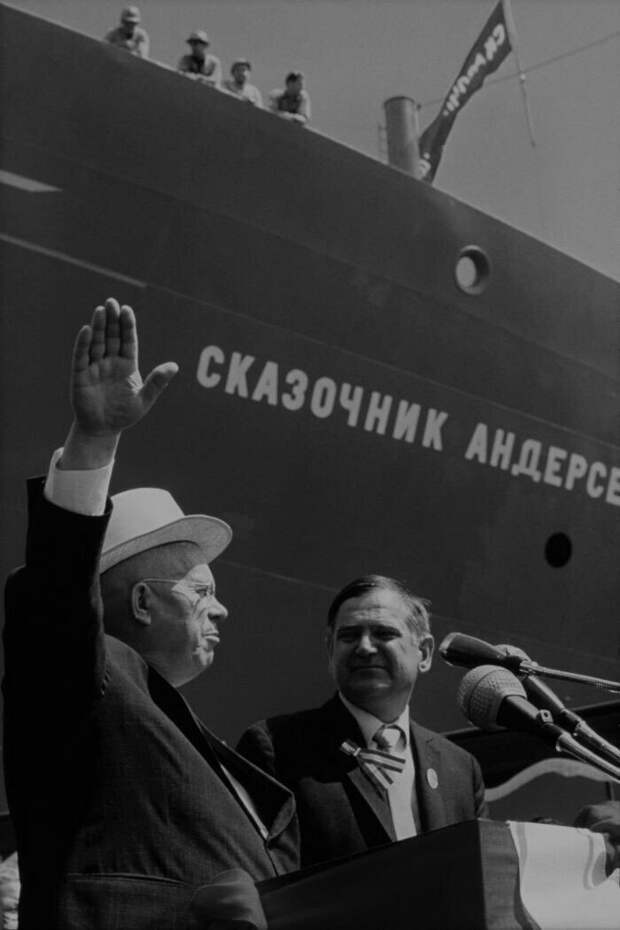 Хрущёв 1954 год.  история, ретро, фото