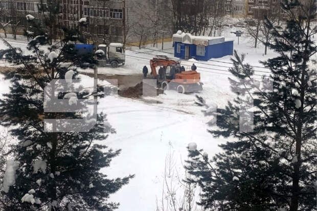 SHOT: отопление в домах Коврова пропало из-за прорыва трубы