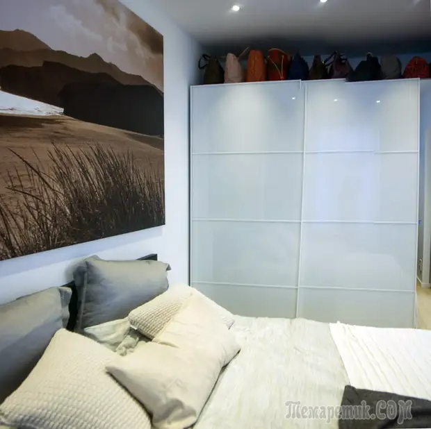 Черно-белая магия питерской сталинки с потолком-хамелеоном