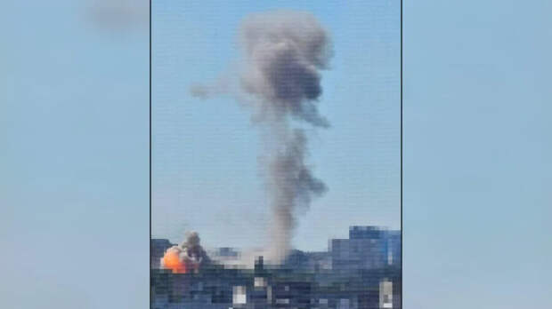 Удар по ТЦК в Одессе. Фото © Telegram / Поддубный |Z|О|V| edition