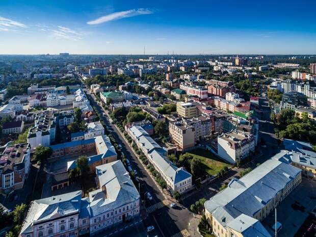 Рязань с высоты. Лето 2018. Часть 1 путешествия, факты, фото