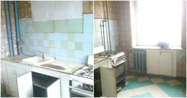 Семья преобразила кухню в старой квартире до неузнаваемости