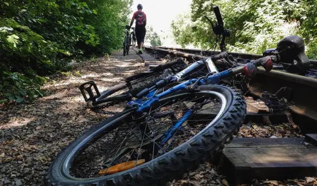 В Челнах бомж украл велосипед у курьера