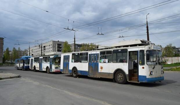 Петербургские троллейбусы выпустят на линию в Петрозаводске в этом месяце