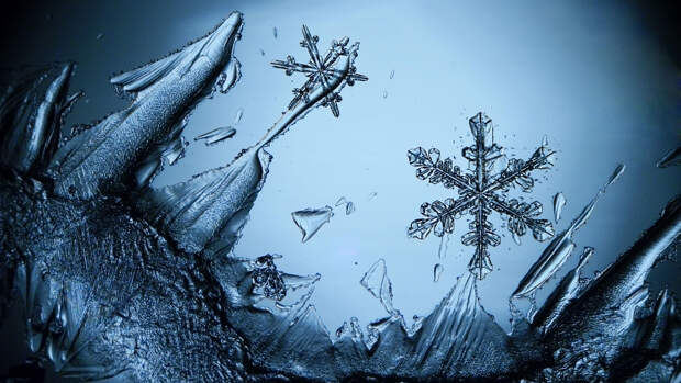 Почему снежинки имеют разную форму