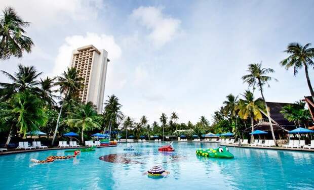 Отель Pacific Islands Club на Гуаме — это настоящий рай прямо на берегу океана! 