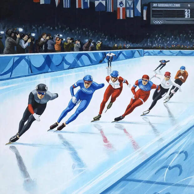 Невероятная удача казаха на Олимпиаде: Выиграл, потому что все упали